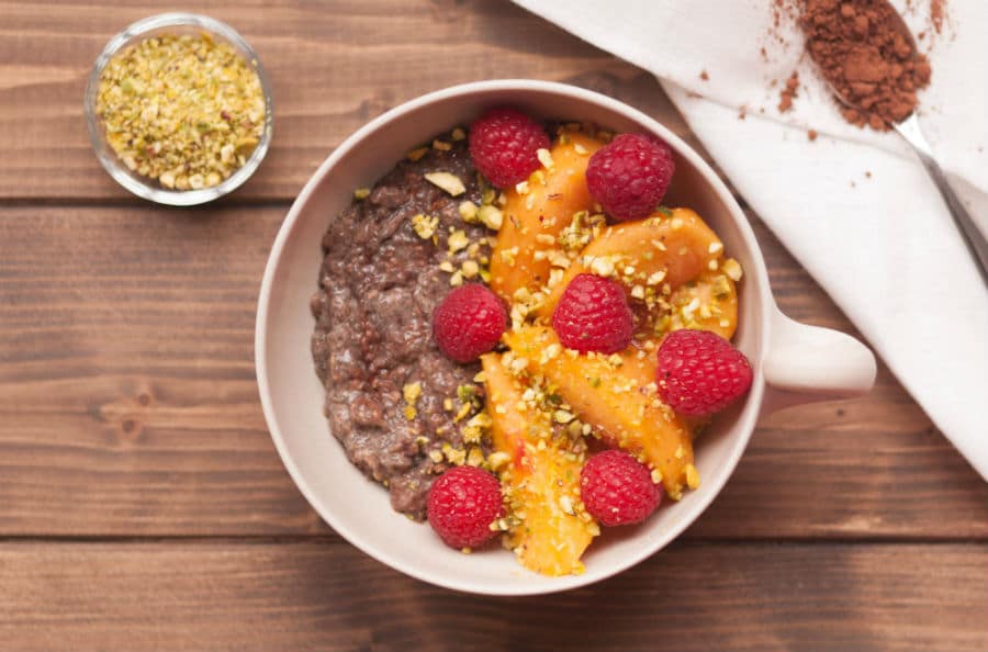 flan de chia